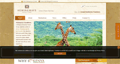 Desktop Screenshot of hemingways-expeditions.com